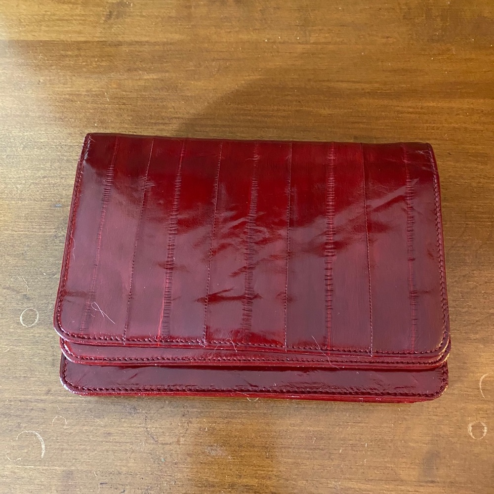 Burgundy Wallet/Clutch